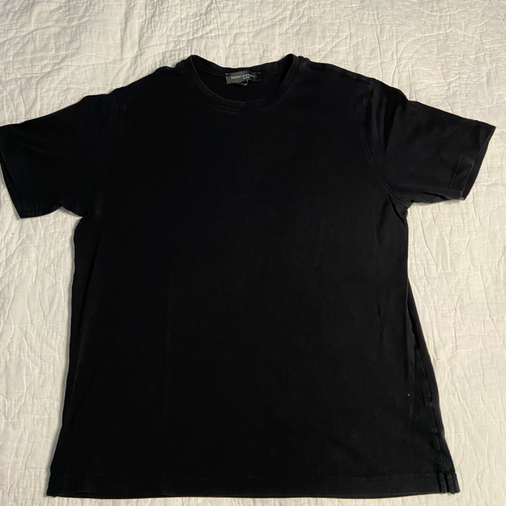 Robert Barakett men’s size large plain black t-shirt